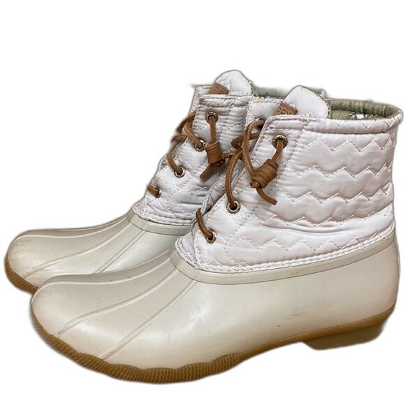 Sperry Saltwater Duck Boots Size 10 - Picture 1 of 7